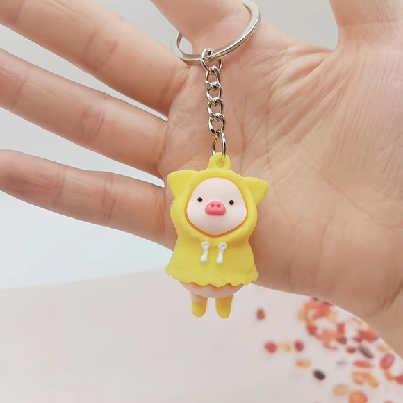 Piggie Keyring (New) - Picture 2 of 2